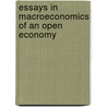 Essays in Macroeconomics of an Open Economy door Franz Gehrels
