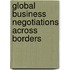 Global Business Negotiations Across Borders