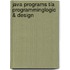 Java Programs T/a Programminglogic & Design