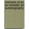 Memoirs of an Ex-Minister; An Autobiography door James Howard Harris Malmesbury