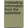 Misleading Information from the Battlefield door United States Congressional House