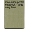 Moleskine Postal Notebook - Large Navy Blue by Moleskine