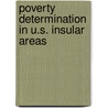 Poverty Determination in U.S. Insular Areas door United States Government