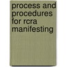 Process And Procedures For Rcra Manifesting door United States Government