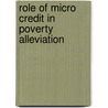 Role of Micro Credit in Poverty Alleviation door Amina Mushtaq