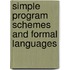Simple Program Schemes and Formal Languages