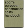 Spon's European Construction Costs Handbook by Langdon Davis