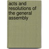 Acts and Resolutions of the General Assembly door Arkansas Arkansas