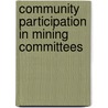 Community participation in mining committees by Barbara Beattie