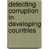Detecting Corruption in Developing Countries