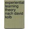 Experiential Learning Theory Nach David Kolb door Klaudia Woller