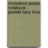 Moleskine Postal Notebook - Pocket Navy Blue
