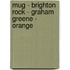 Mug - Brighton Rock - Graham Greene - Orange