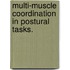 Multi-Muscle Coordination In Postural Tasks.