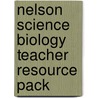 Nelson Science Biology Teacher Resource Pack door N.R. Ingram