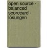Open Source - Balanced Scorecard - Lösungen door Karl Ledermüller