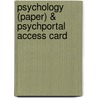 Psychology (Paper) & Psychportal Access Card door University Don H. Hockenbury