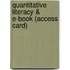 Quantitative Literacy & E-Book (Access Card)