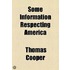 Some Information Respecting America Volume 3