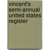 Vincent's Semi-Annual United States Register door Francis Vincent
