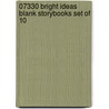 07330 Bright Ideas Blank Storybooks Set of 10 door Dale Seymour Publications