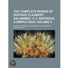 Complete Works of Gustave Flaubert (Volume 4) door Gustave Flausbert