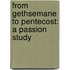 From Gethsemane To Pentecost: A Passion Study