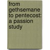 From Gethsemane To Pentecost: A Passion Study door Elizabeth Danna