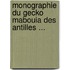 Monographie Du Gecko Mabouia Des Antilles ...