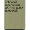School of Mechanism, Op. 120: Piano Technique door Duvernoy J.P.