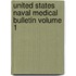 United States Naval Medical Bulletin Volume 1