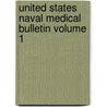 United States Naval Medical Bulletin Volume 1 door United States Navy Dept Surgery