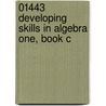 01443 Developing Skills in Algebra One, Book C door Loretta Taylor