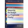 Balancing the Budget is a Progressive Priority door Jr. Taylor