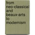 From Neo-Classical And Beaux-Arts To Modernism