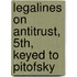Legalines on Antitrust, 5th, Keyed to Pitofsky
