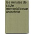 Les Minutes De Sable Memorial/Cesar Antechrist
