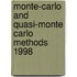 Monte-Carlo and Quasi-Monte Carlo Methods 1998