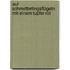 Auf Schmetterlingsflügeln mit einem Tupfer Rot