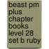 Beast Pm Plus Chapter Books Level 28 Set B Ruby