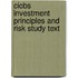 Ciobs Investment Principles And Risk Study Text