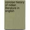 Concise History of Indian Literature in English door Arvind Krishna Mehrotra