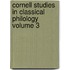 Cornell Studies in Classical Philology Volume 3