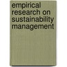 Empirical research on Sustainability Management door Elena Rueda