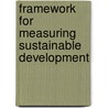 Framework for Measuring Sustainable Development door Dariusz Kobus