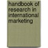 Handbook of Research in International Marketing