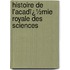 Histoire De L'Acadï¿½Mie Royale Des Sciences