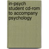 In-psych Student Cd-rom To Accompany Psychology by Lahey Benjamin