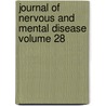 Journal of Nervous and Mental Disease Volume 28 door American Neurological Association
