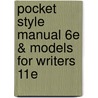 Pocket Style Manual 6E & Models For Writers 11E door Nancy Sommers
